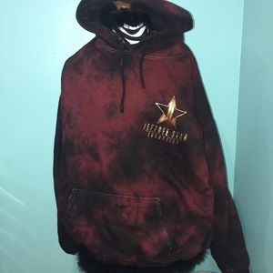 Jeffree Star Tie-Dye Unicorn Blood Hoodie